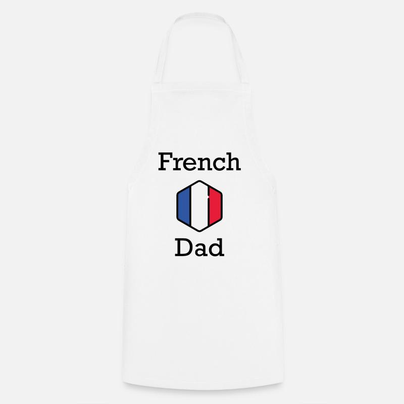 French Dad - Cooking Apron - white