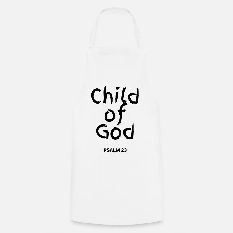 Enfant de Dieu - Tablier de cuisine - blanc