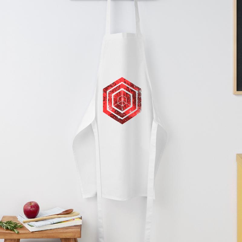 hexagon programming programmer coding geometric Cooking Apron