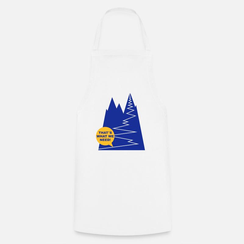 gipfelstuermer_2f - Tablier de cuisine - blanc