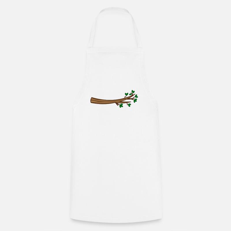 Branch / branch / tree / tree / arbre - Cooking Apron - white