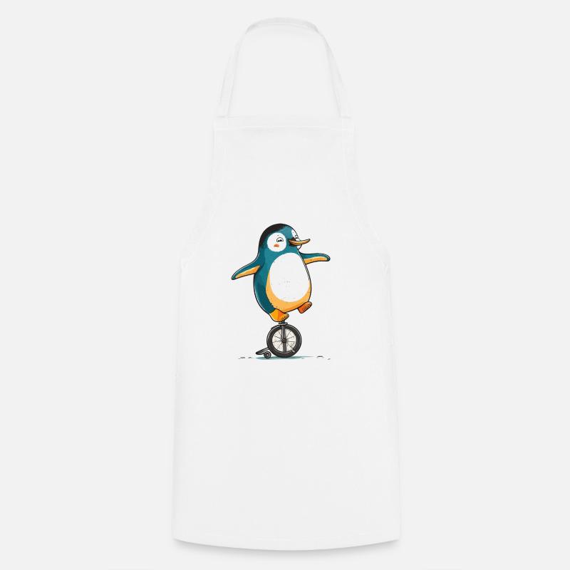 Manchot de cirque - Tablier de cuisine - blanc