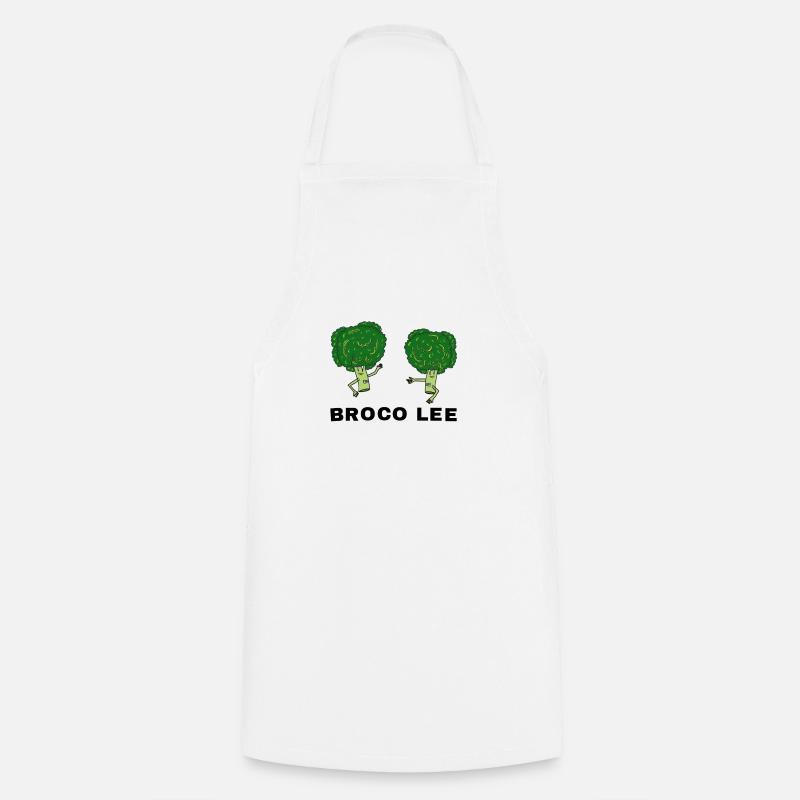 BROCO LEE - Cooking Apron - white