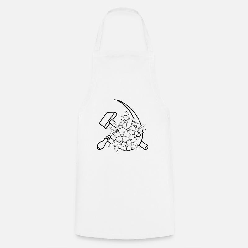 URSS - Tablier de cuisine - blanc