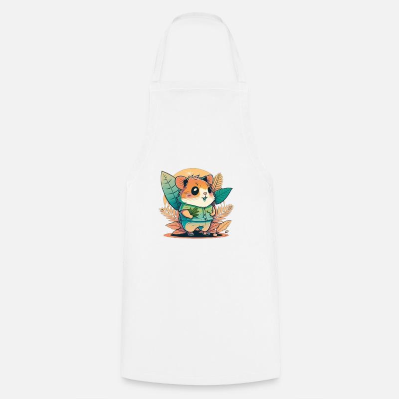 Hamster Cool 2 - Tablier de cuisine - blanc