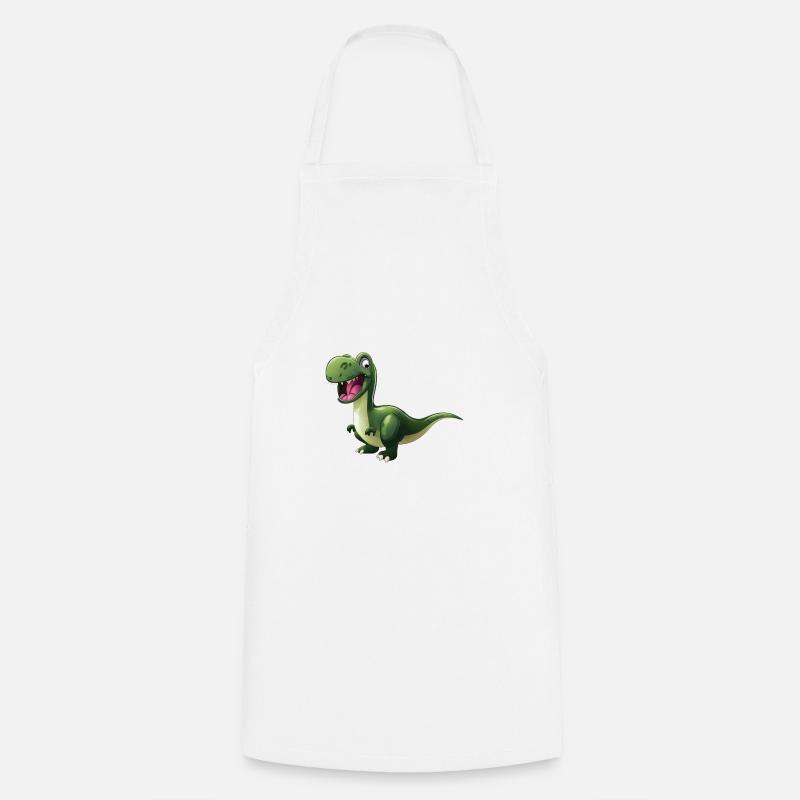 Dinosaurs - Cooking Apron - white