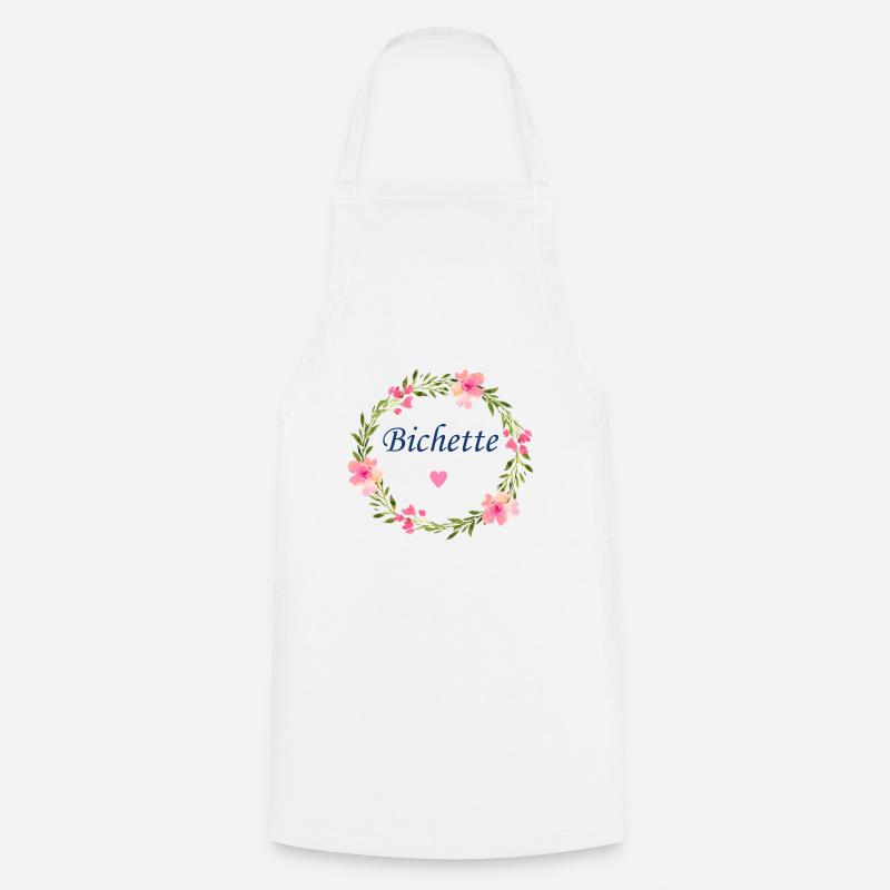 Bichette - Tablier de cuisine - blanc