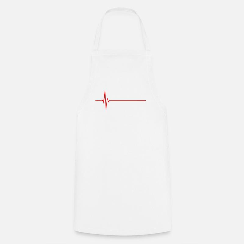 Pulse - Frequency - Cooking Apron - white