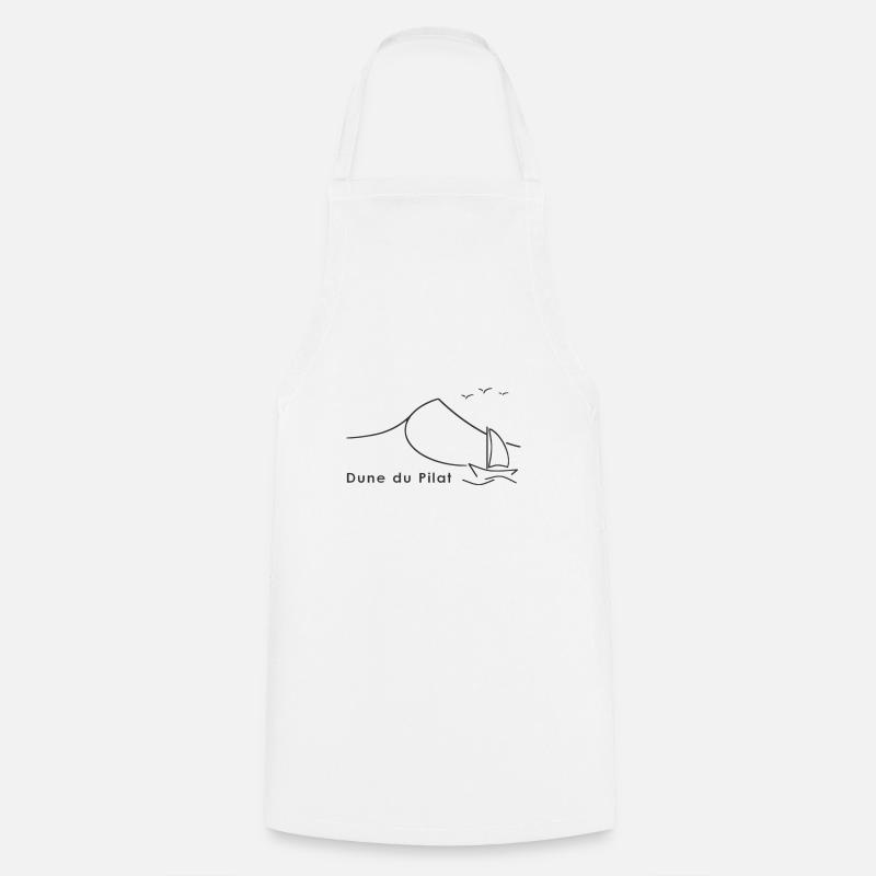 Dune du Pilat - Cooking Apron - white