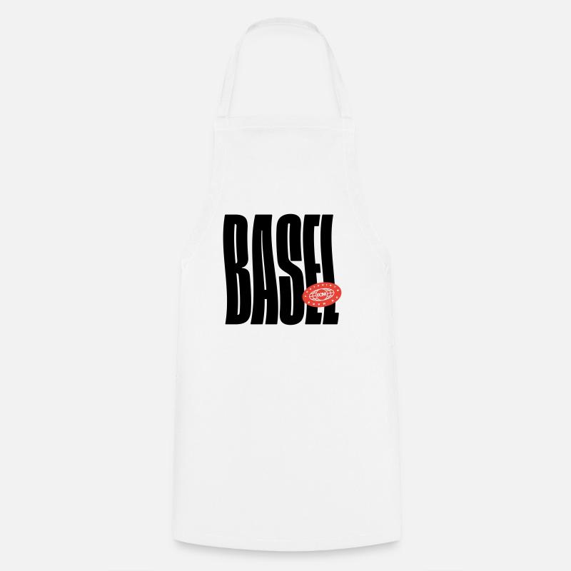 Bâle - Tablier de cuisine - blanc