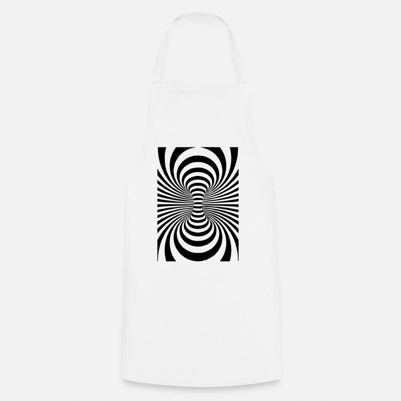 Cool Art,Art,Art,Design,Circles, - Cooking Apron - white