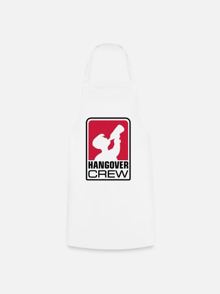 hangover crew logo - Kochschürze - Weiß