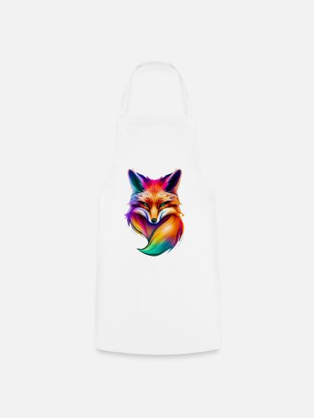Fuchs - Kochschürze - Weiß