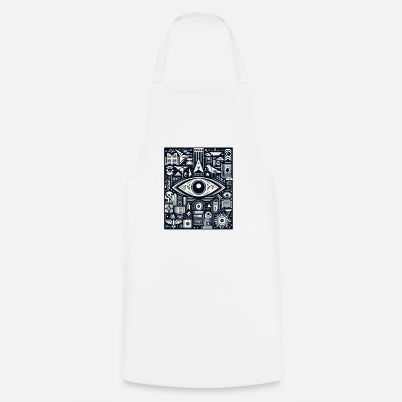 EyeTech (en anglais seulement) - Tablier de cuisine - blanc
