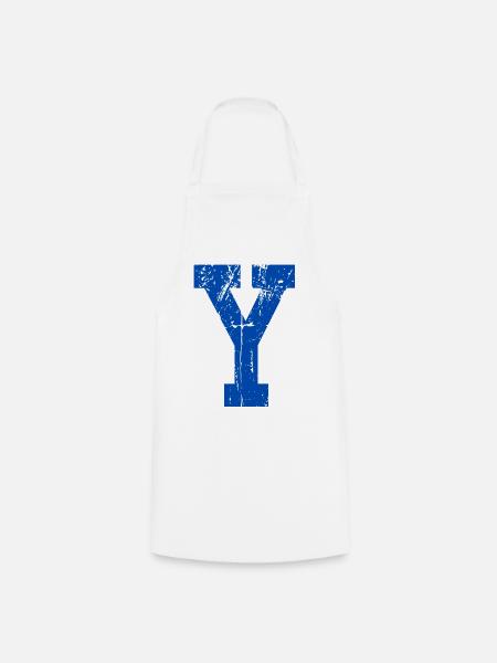 Letter y Retro Sport - Kochschürze - Weiß