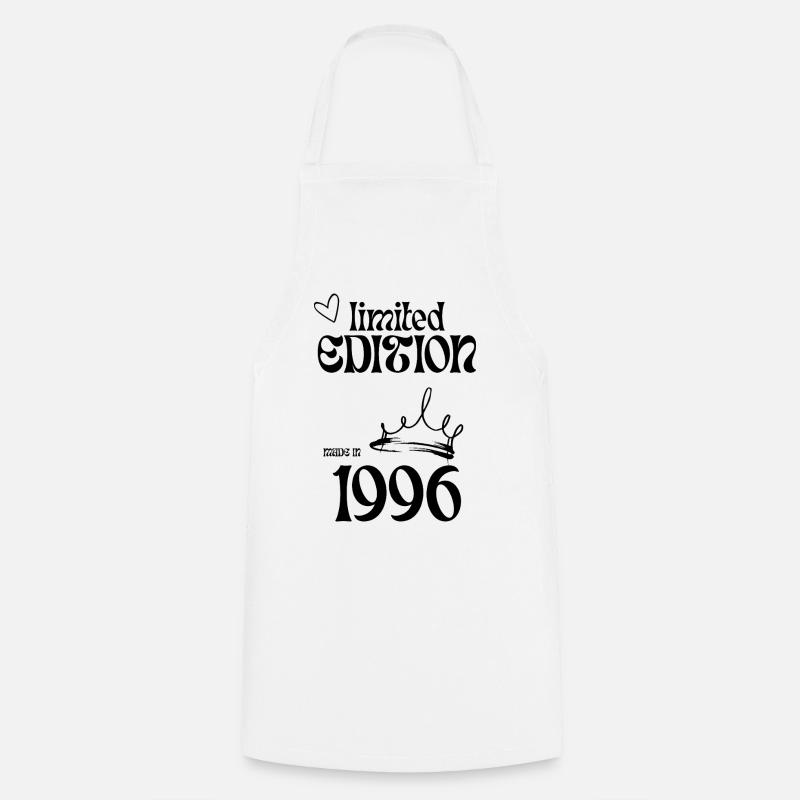 Gift for the 30th birthday - Cooking Apron - white