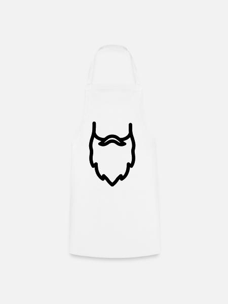 Beard - Kochschürze - Weiß