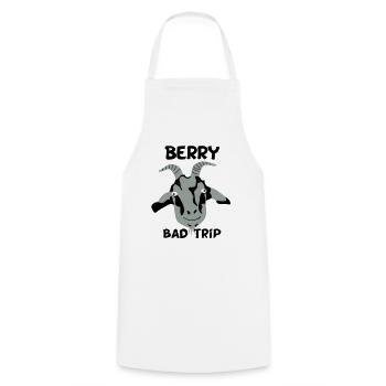 Berry Bad Trip - Tablier de cuisine - blanc - Devant - AI Model Male 185 dark (185cm)