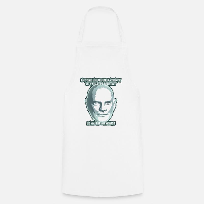 le maitre du monde - Tablier de cuisine - blanc