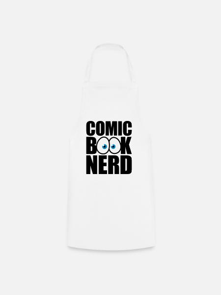 Comic Book Nerd - Kochschürze - Weiß