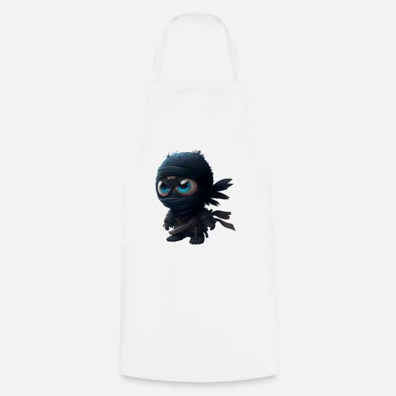 ninja - Tablier de cuisine - blanc
