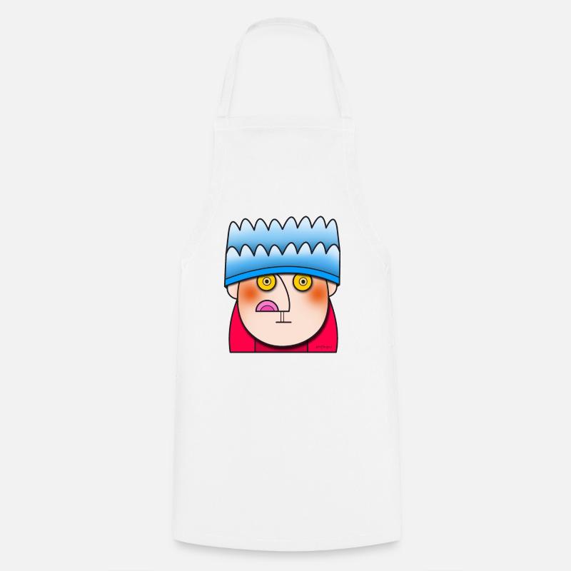 The Wellerman - Cooking Apron - white