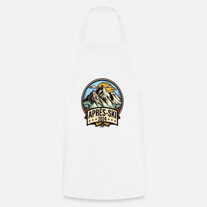 Après Ski - Cooking Apron - white