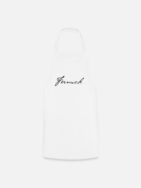 Fernweh - Kochschürze - Weiß