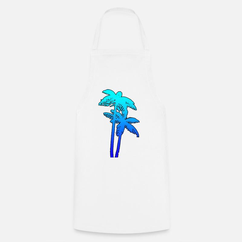 PALMS - Tablier de cuisine - blanc