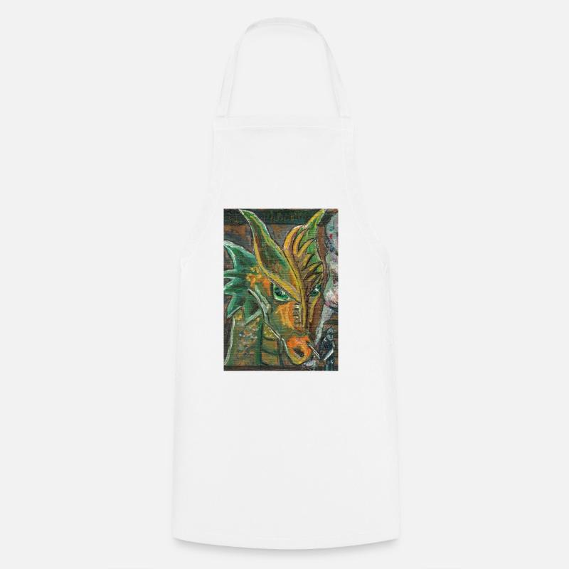 Look there... - Cooking Apron - white