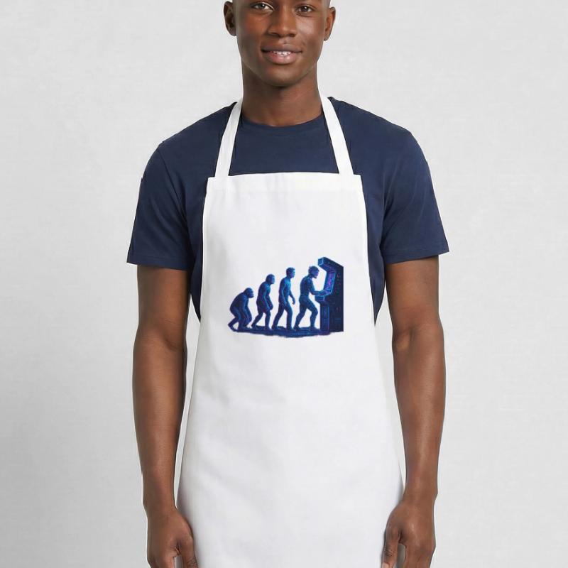 Arcade Human Evolution Cooking Apron