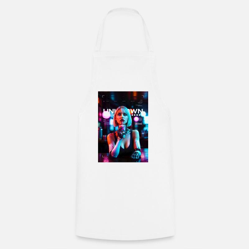 Neon dreams - Cooking Apron - white