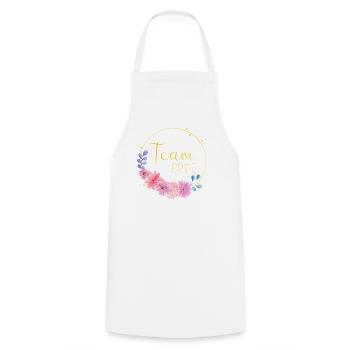 Équipe Bride - Tablier de cuisine - blanc - Devant - AI Model Male 185 dark (185cm)