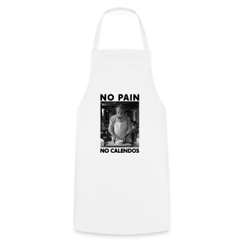 Humor Geschenk Camembert Normandie Traditionen - Kochschürze - Weiß - Vorne - AI Model Male 185 dark (185cm)