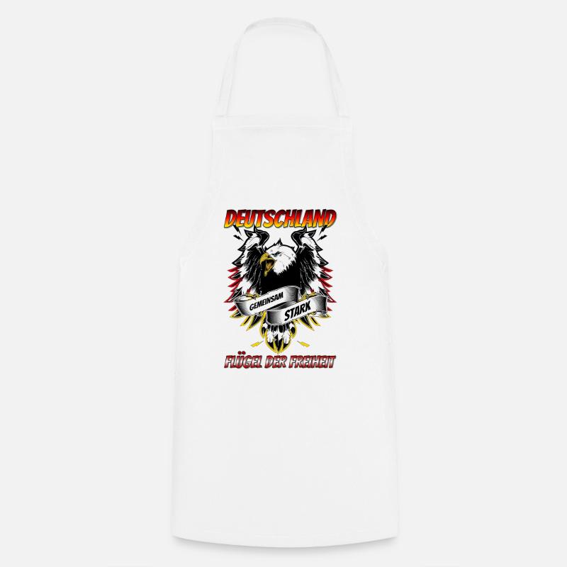 Germany strong together - Cooking Apron - white