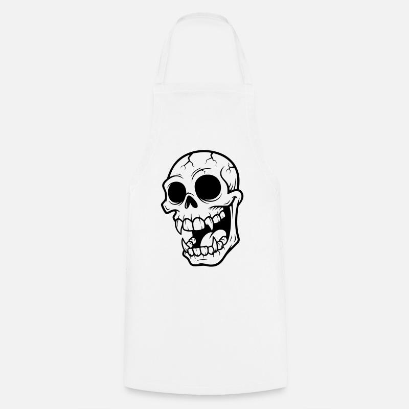 crane de vampire fou  - Tablier de cuisine - blanc