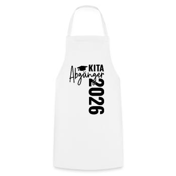 Daycare graduates 2026 - Cooking Apron - white - Front - AI Model Male 185 dark (185cm)