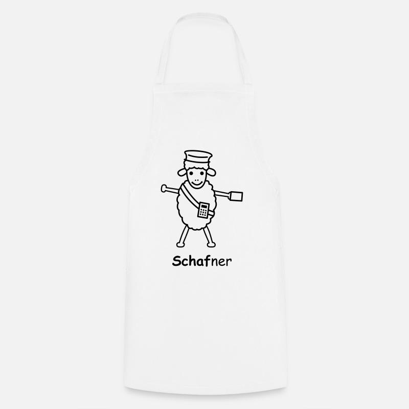 TIB_Schaf-ner - Kochschürze - Weiß