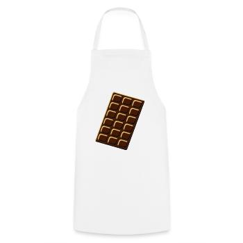 chocolate - Tablier de cuisine - blanc - Devant - AI Model Male 185 dark (185cm)