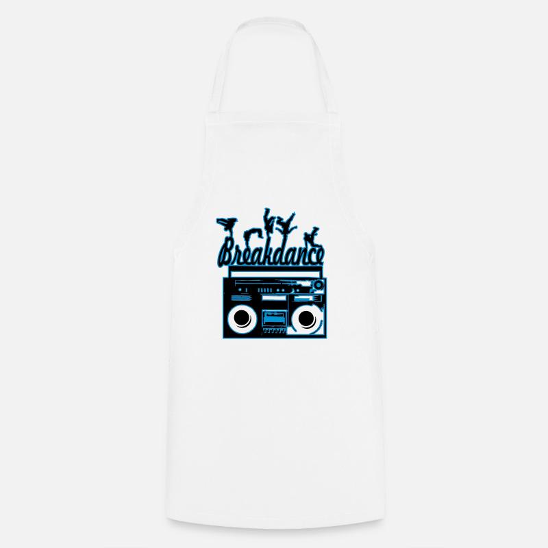 break dancing - Cooking Apron - white