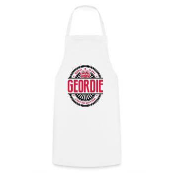 World class geordie limited edition best logo - Cooking Apron - white - Front - AI Model Male 185 dark (185cm)