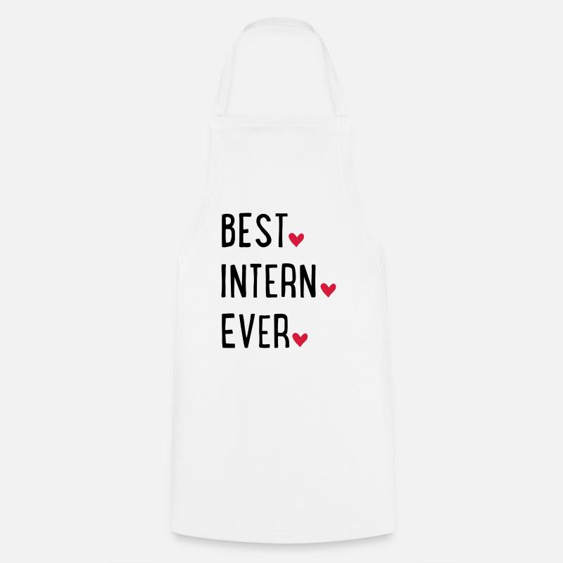 Intern - Cooking Apron - white