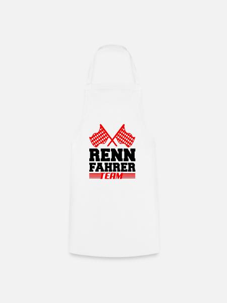 rennfahrer team02 - Kochschürze - Weiß
