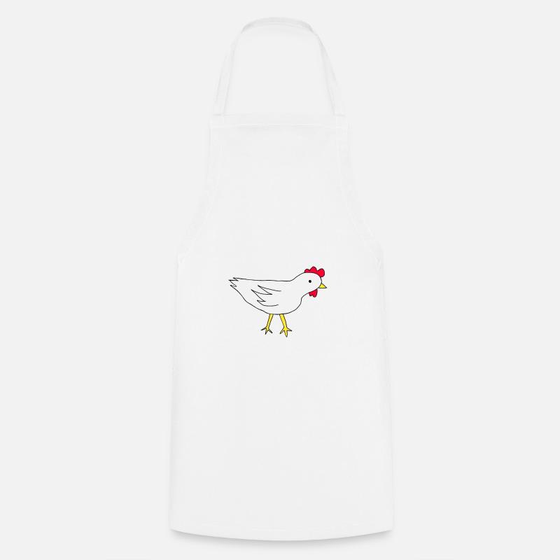 little chicken - Tablier de cuisine - blanc