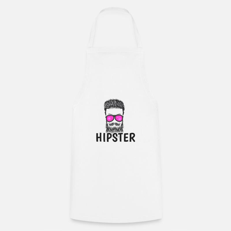 HIPSTER - Kochschürze - Weiß