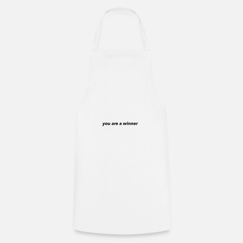 Tu es un gagnant - Tablier de cuisine - blanc