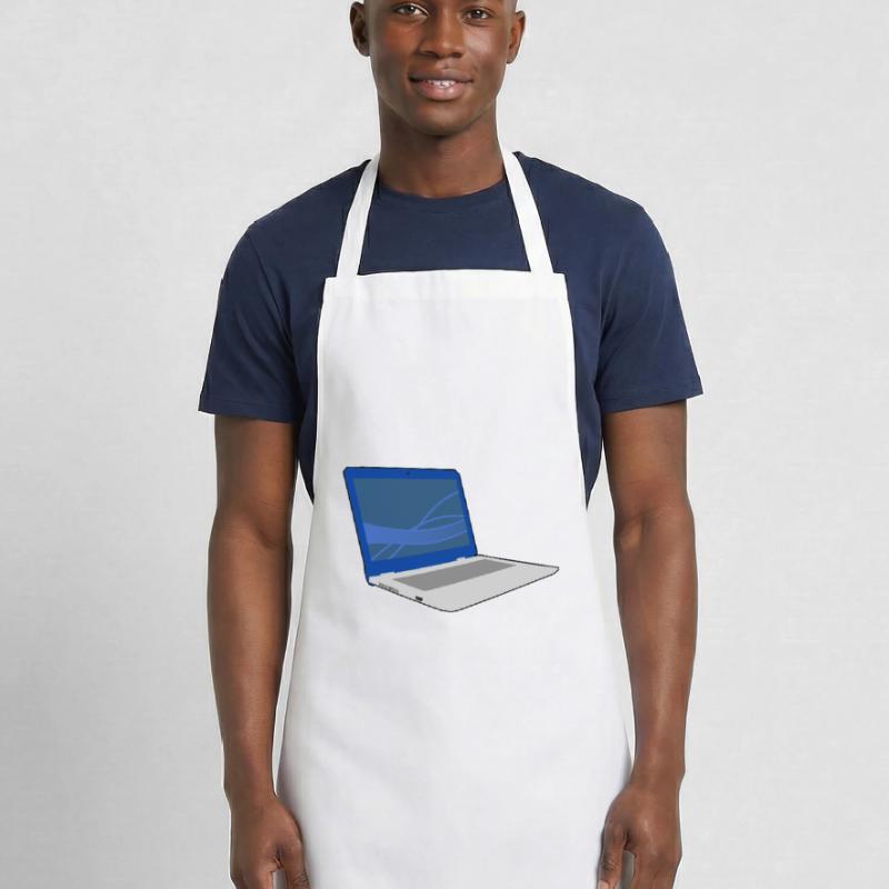 Laptop computer keyboard PC notebook gift idea Cooking Apron
