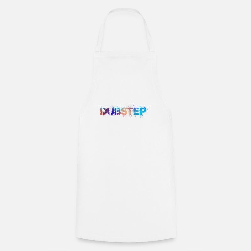 Dubstep Spray Tagg Musikshirt Geschenkidee - Kochschürze - Weiß