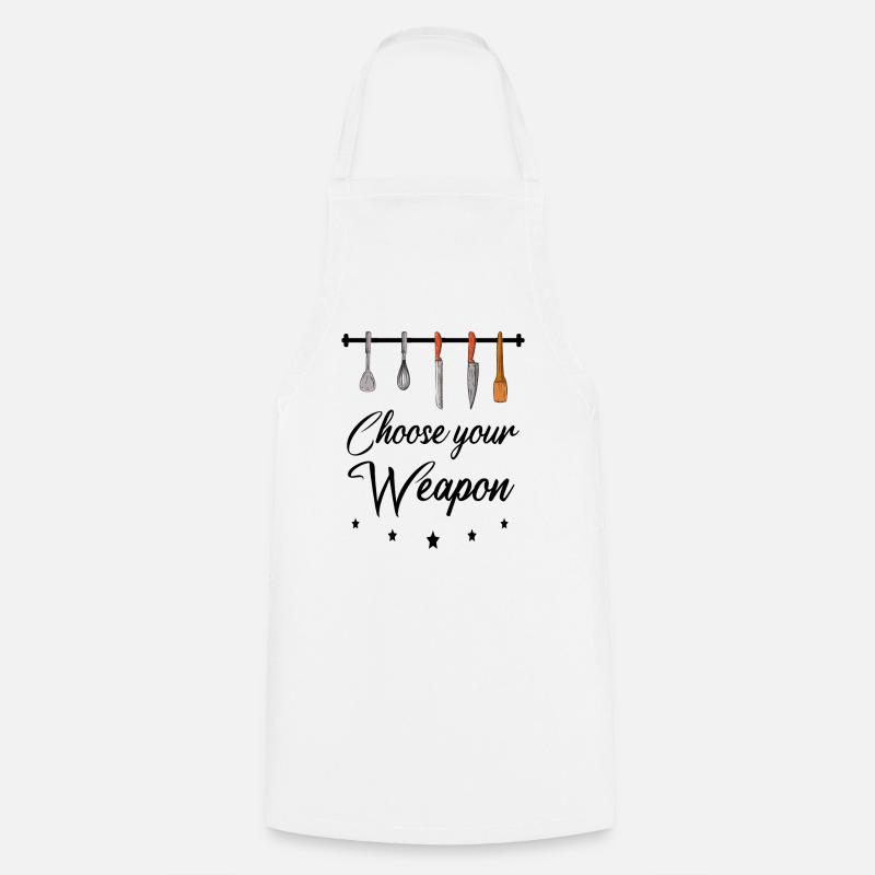 Kochen - Koch - Küche - Chef - Kochschürze - Weiß