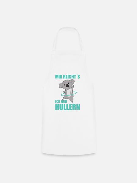 Koalas die hullern Sport süßer Koala lustig - Kochschürze - Weiß